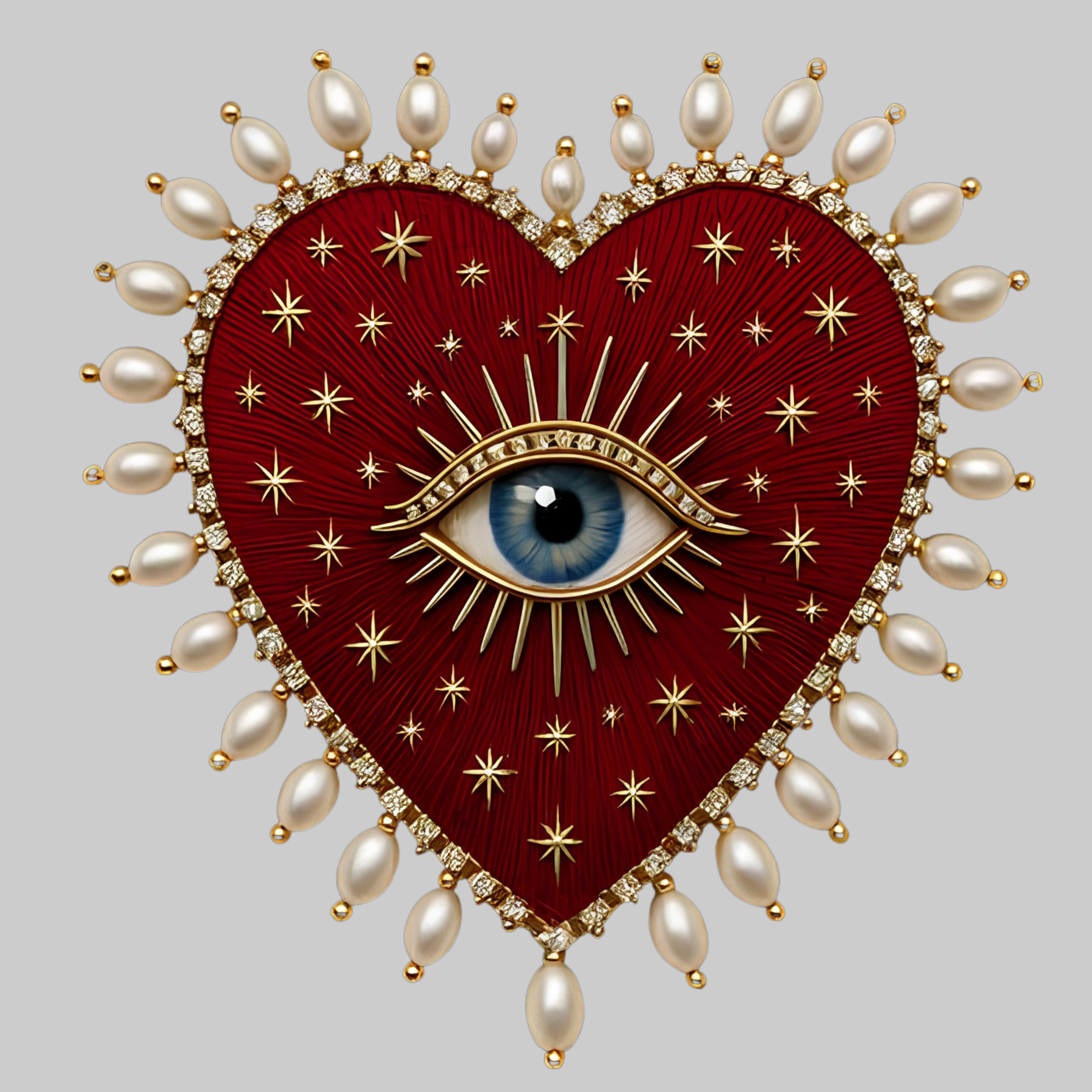 Sacred Gaze | Iron-on Patch | Pinterest Board