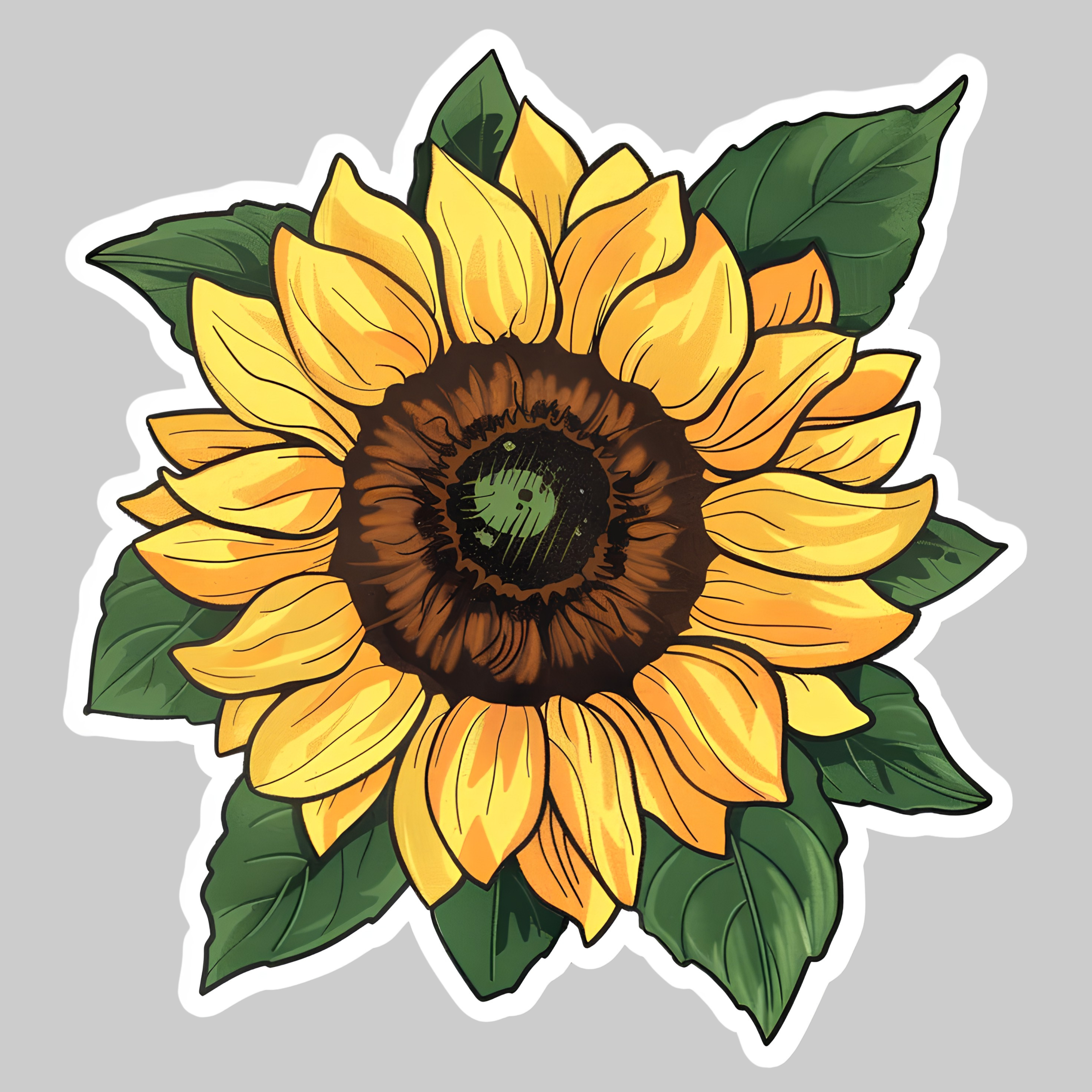 Classic Golden Sunflower | Iron on patch | Pinterest Flowers