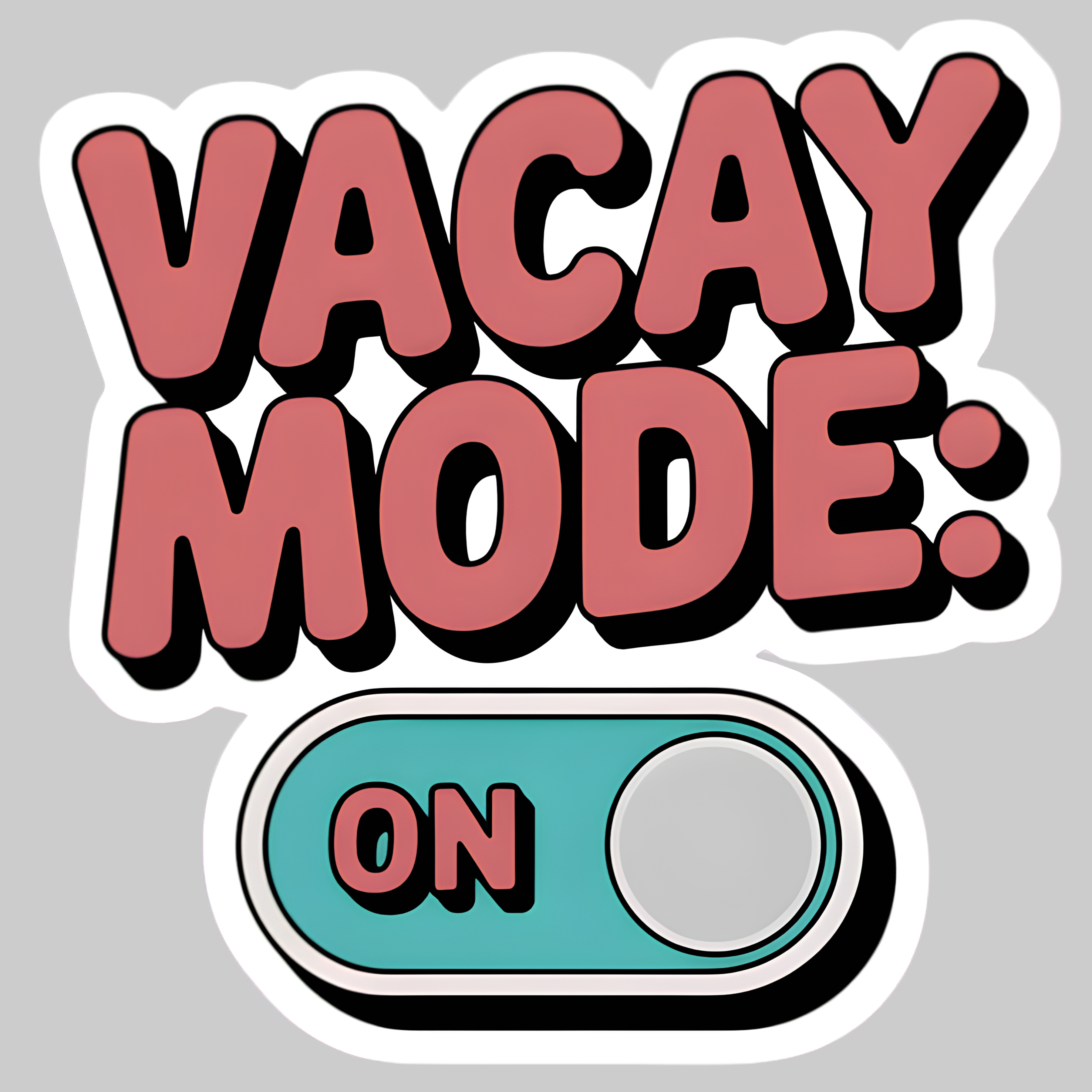 Vacay Mode | Iron on patch | Vacay Mode