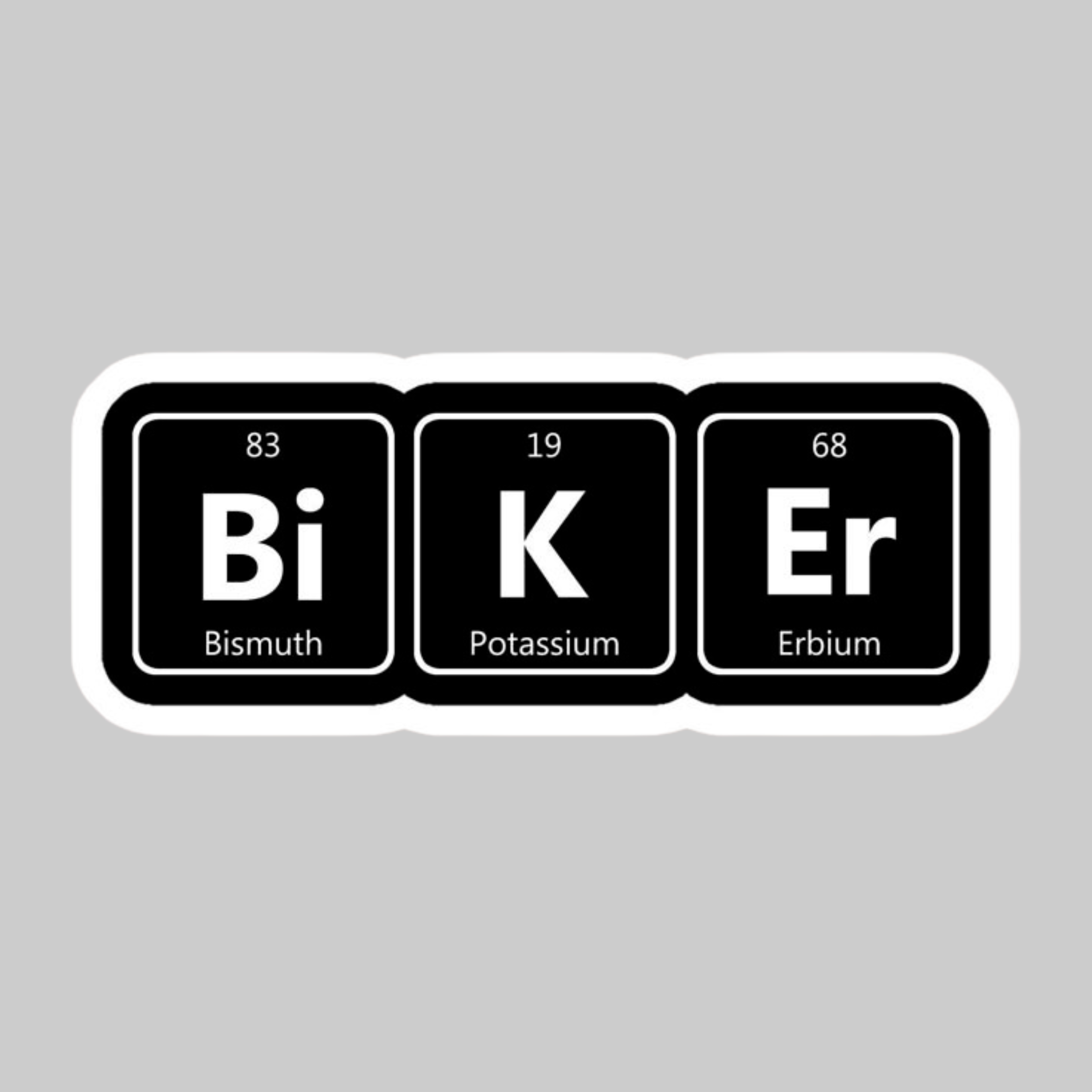 Periodic Biker | Iron-on Patch | Biker's Creed