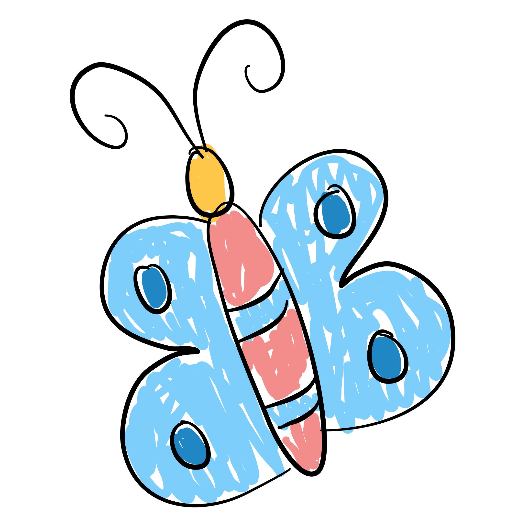 The Butterfly | Iron-on Patch | Meadow Manor