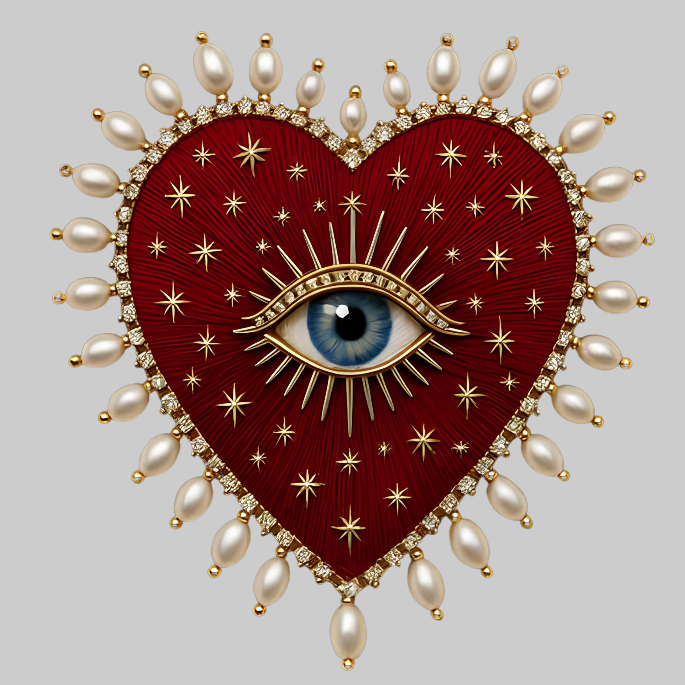 Sacred Gaze | Iron-on Patch | Pinterest Board