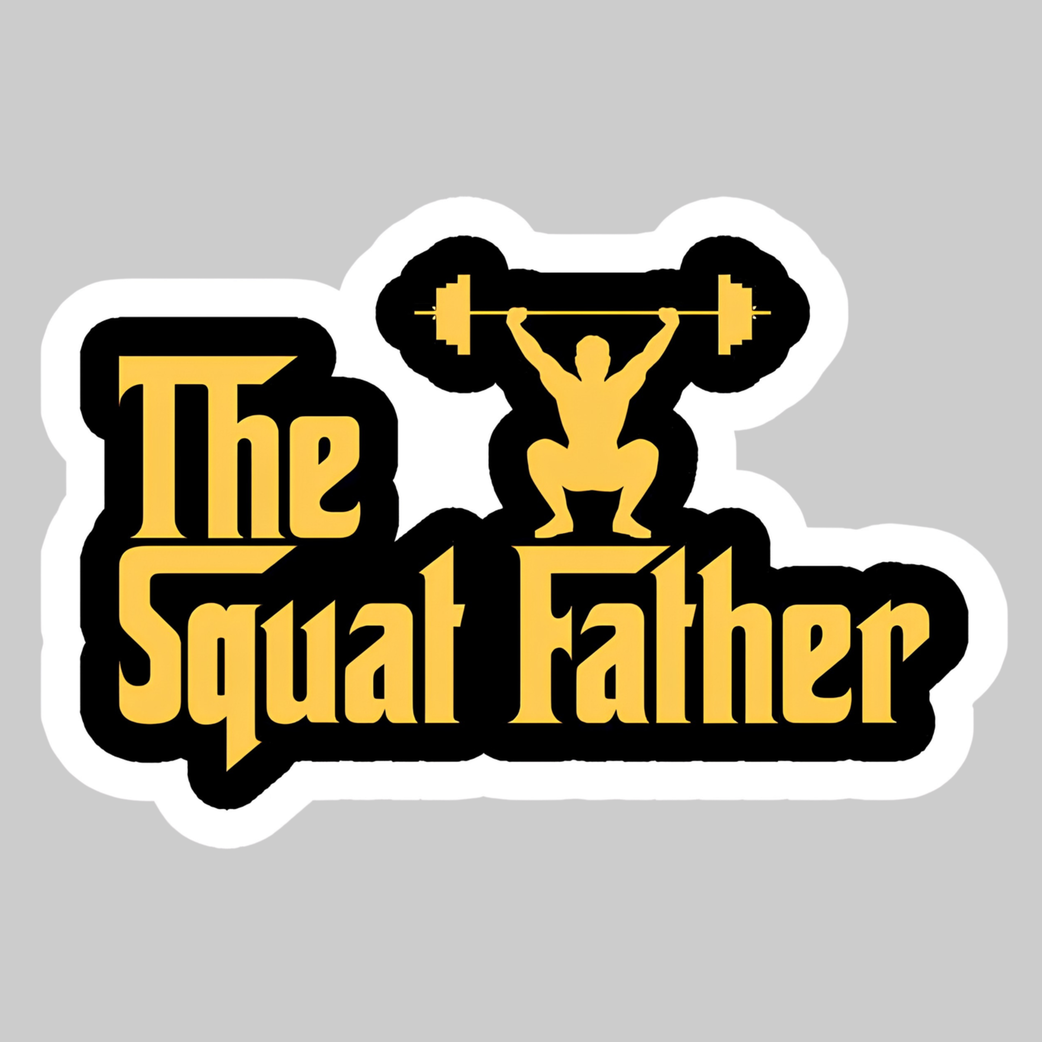 The Squart Father | Iron-on Patch | Lift Cult