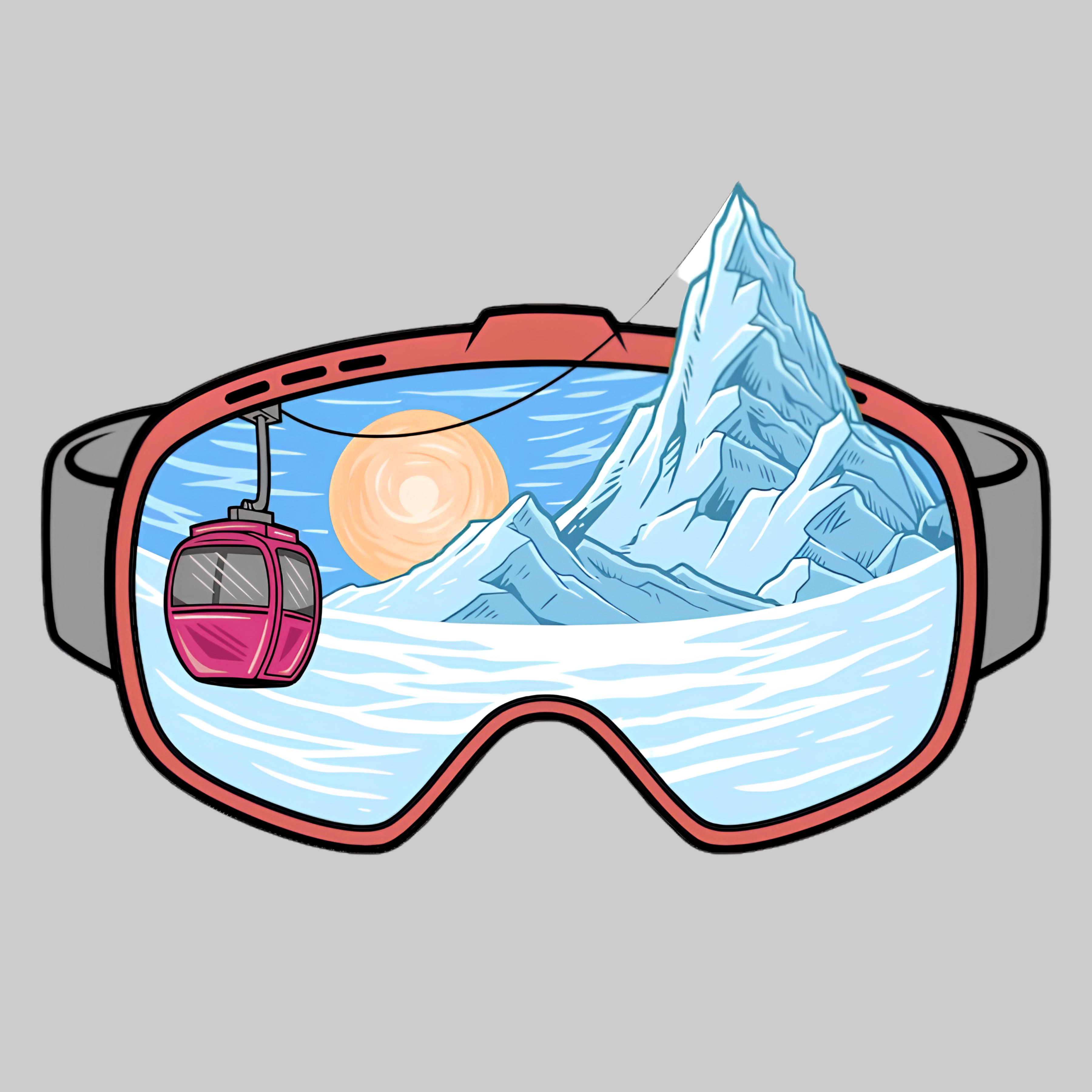 Snow Way Out | Iron on patch | Vacay Mode