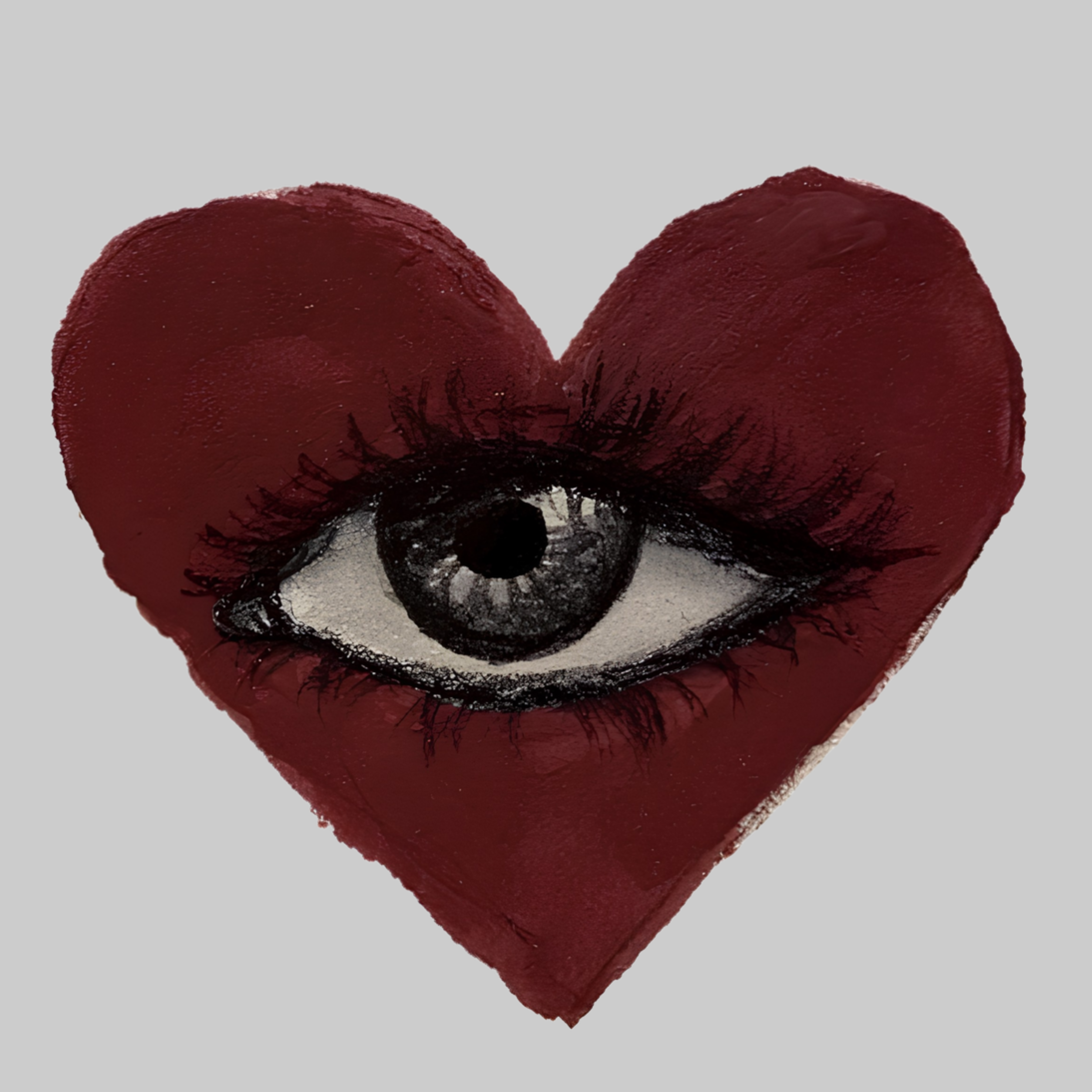 Eye On Red Heart | Iron-on Patch | Pinterest Board