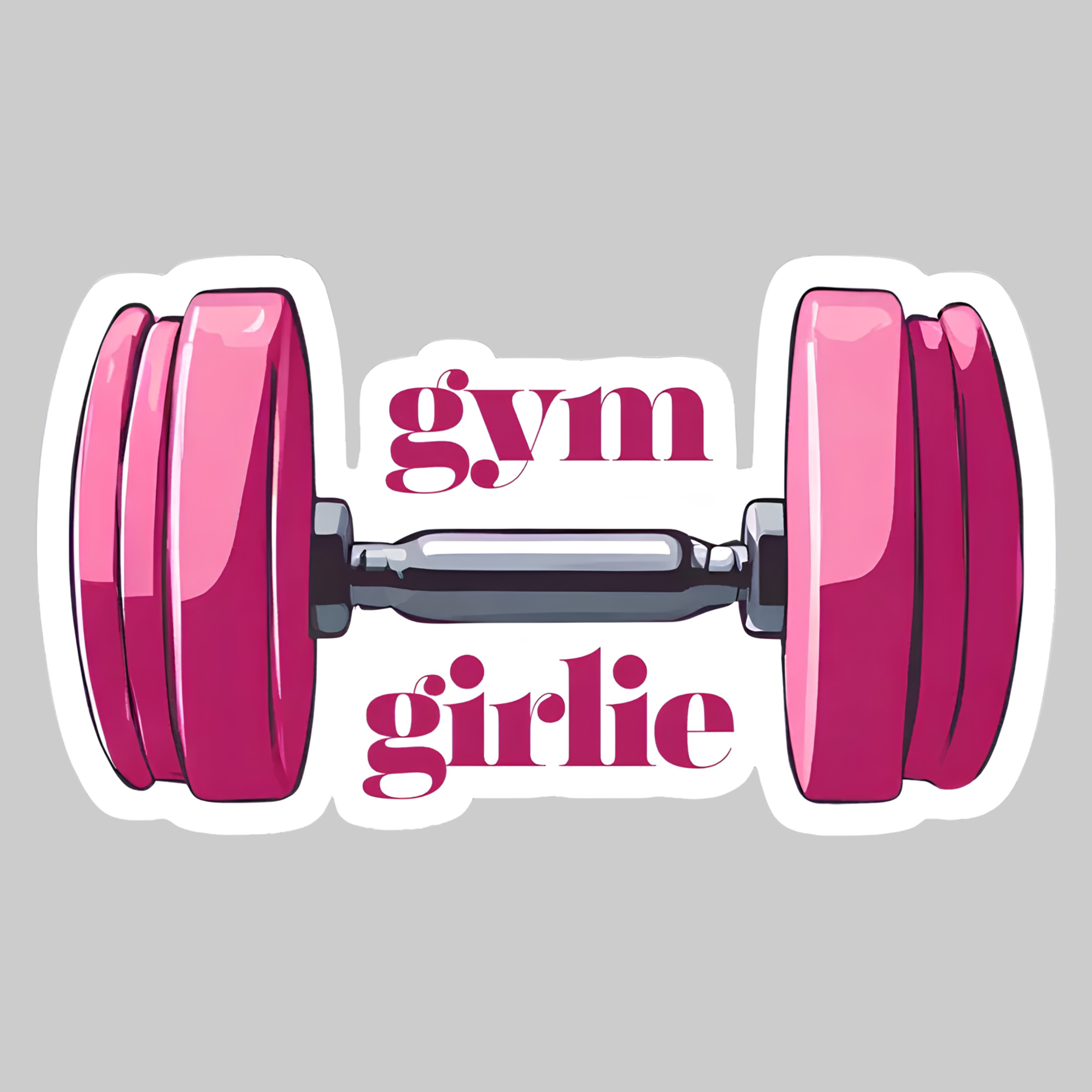 Gym Girlie | Iron-on Patch | Lift Cult