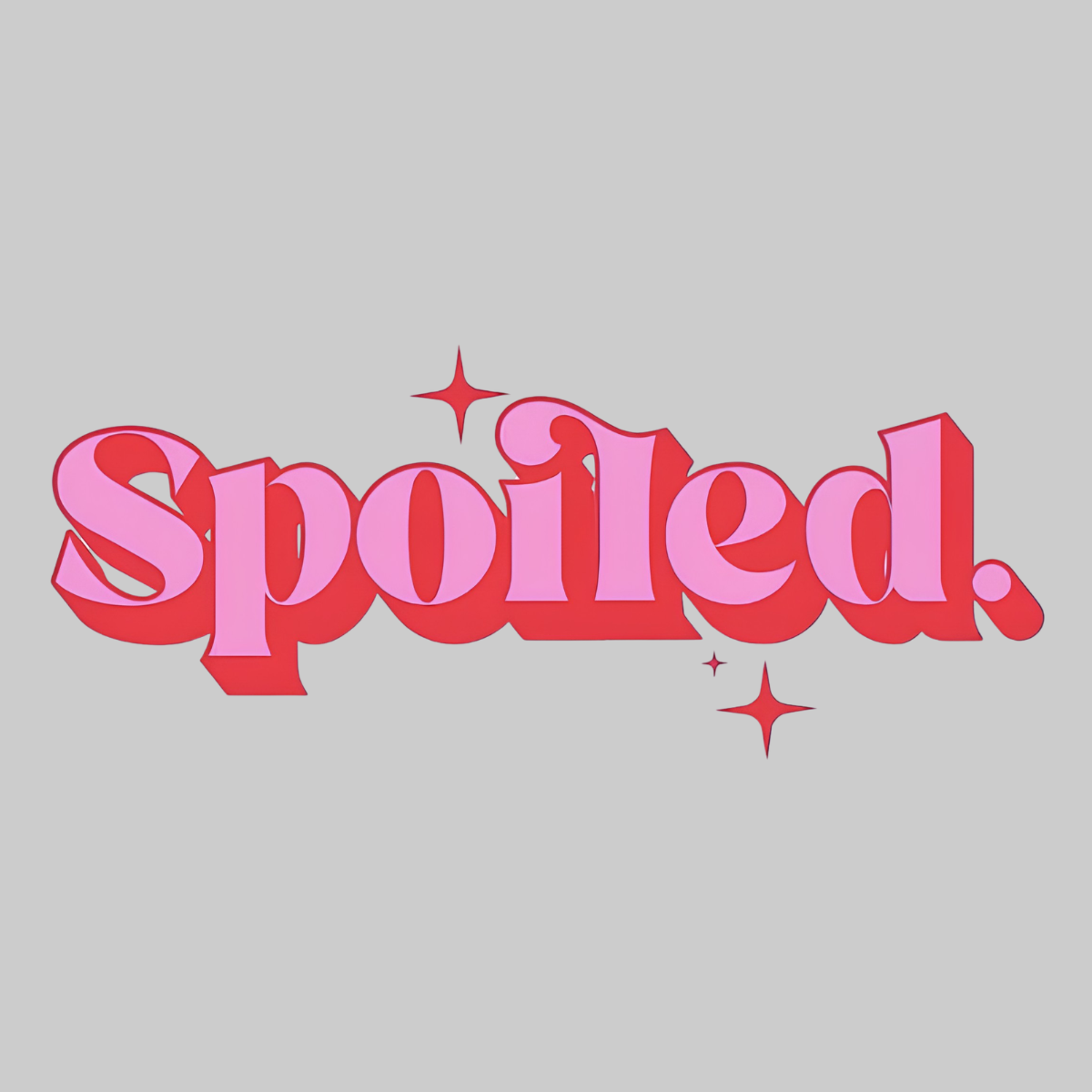 Spoiled | Iron-on Patch | Bindaas Bol