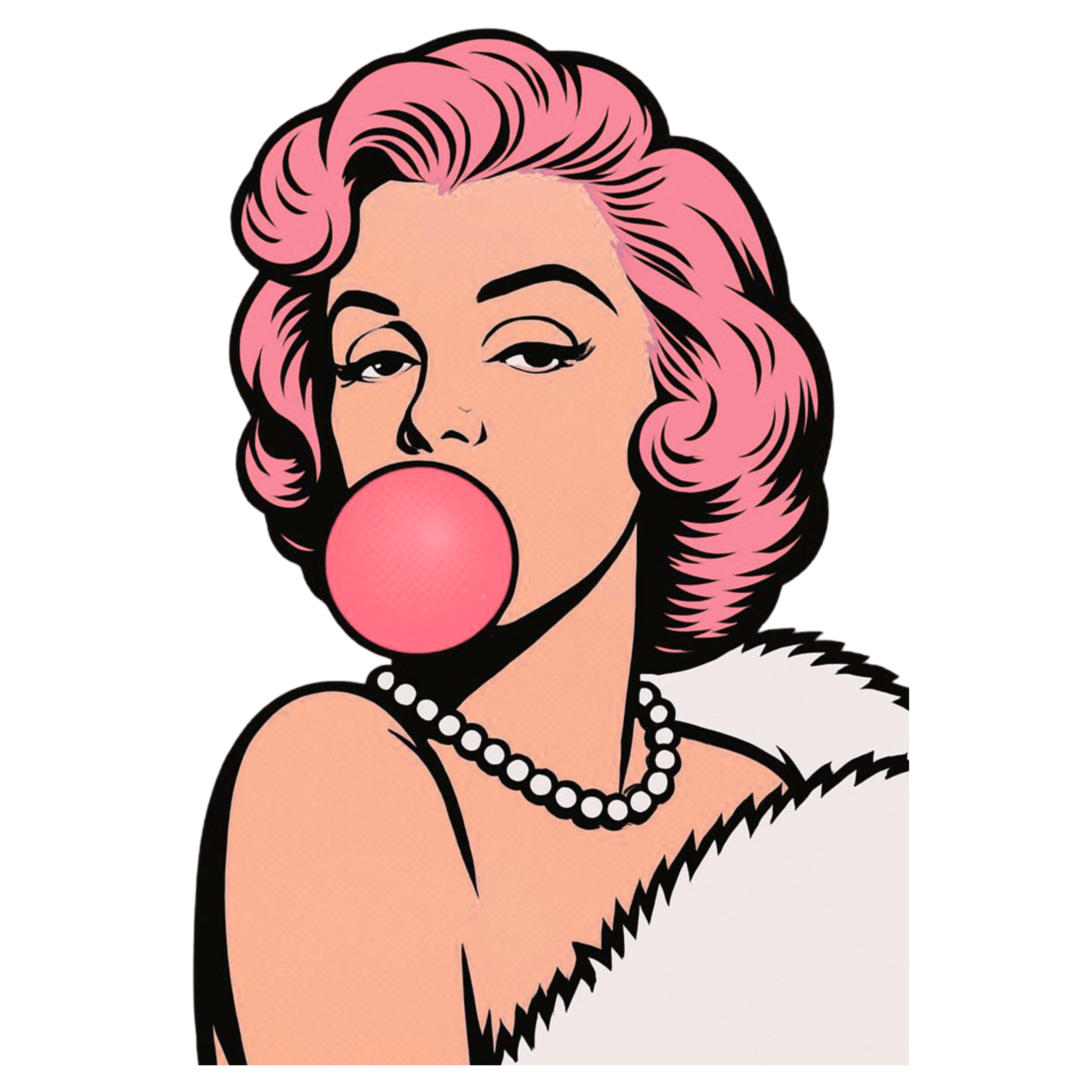 Bubblegum Maya | Iron-on Patch | Girlie Pop