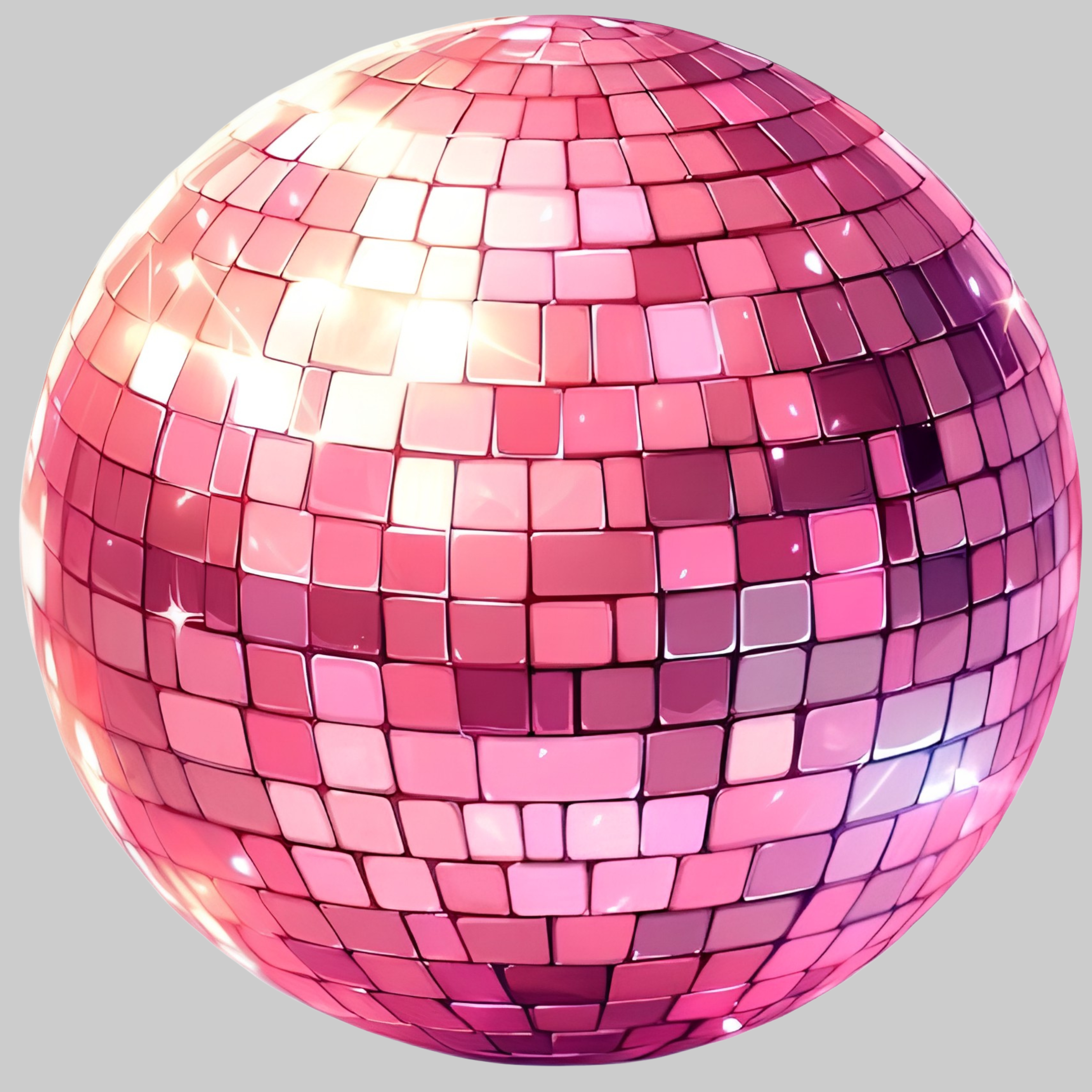 Pink disco ball | Iron-on Patch | Pinterest Board