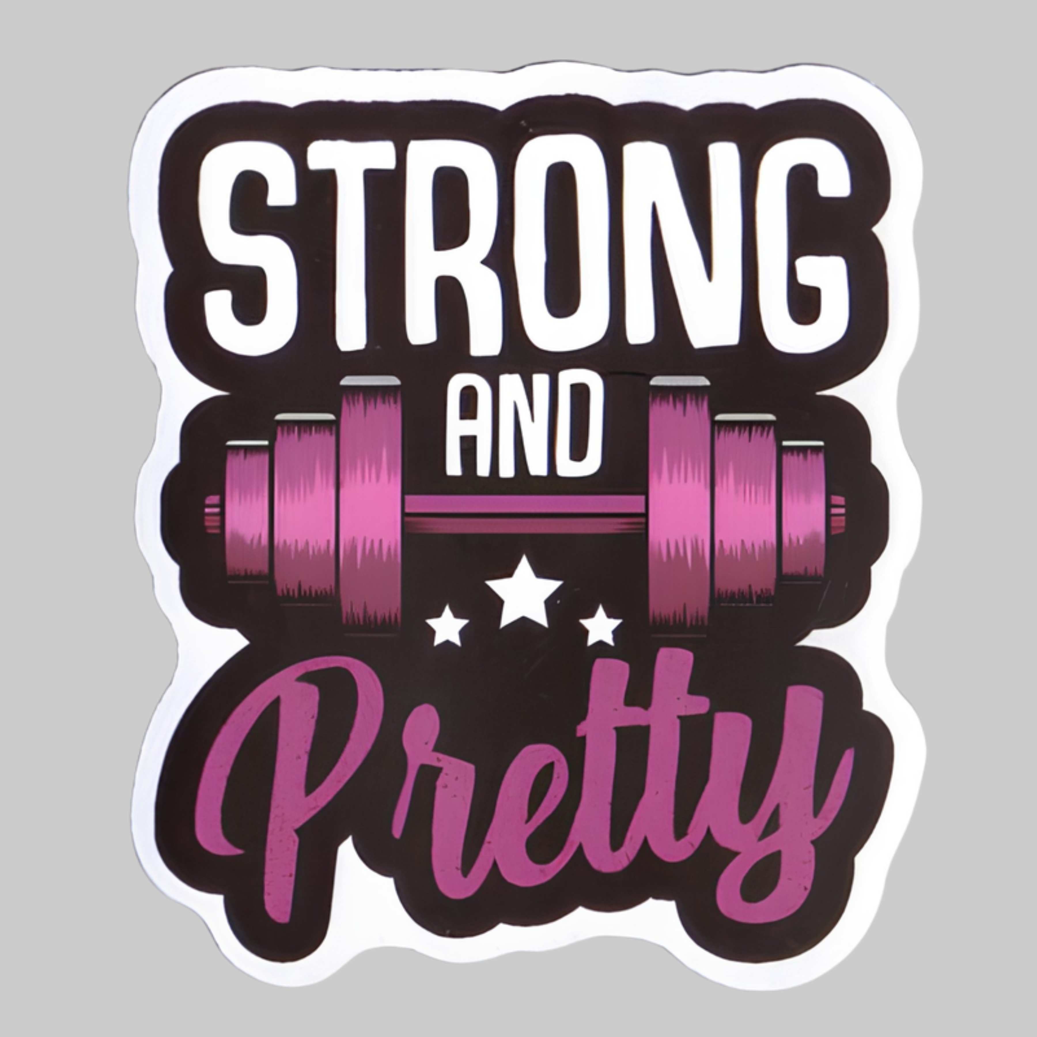 Strong and Pretty | Iron-on Patch | Lift Cult