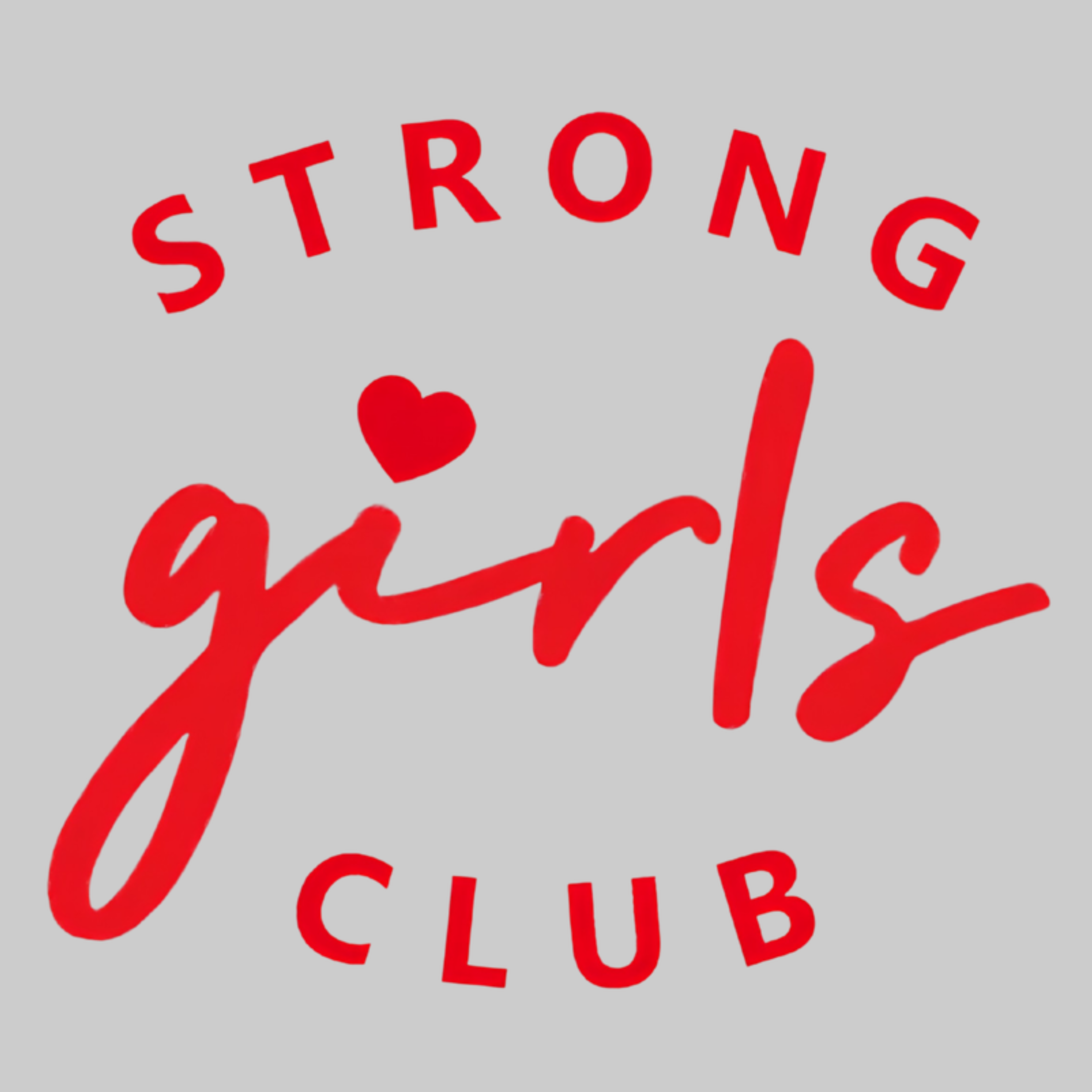 Strong Girl Club | Iron-on Patch | Lift Cult
