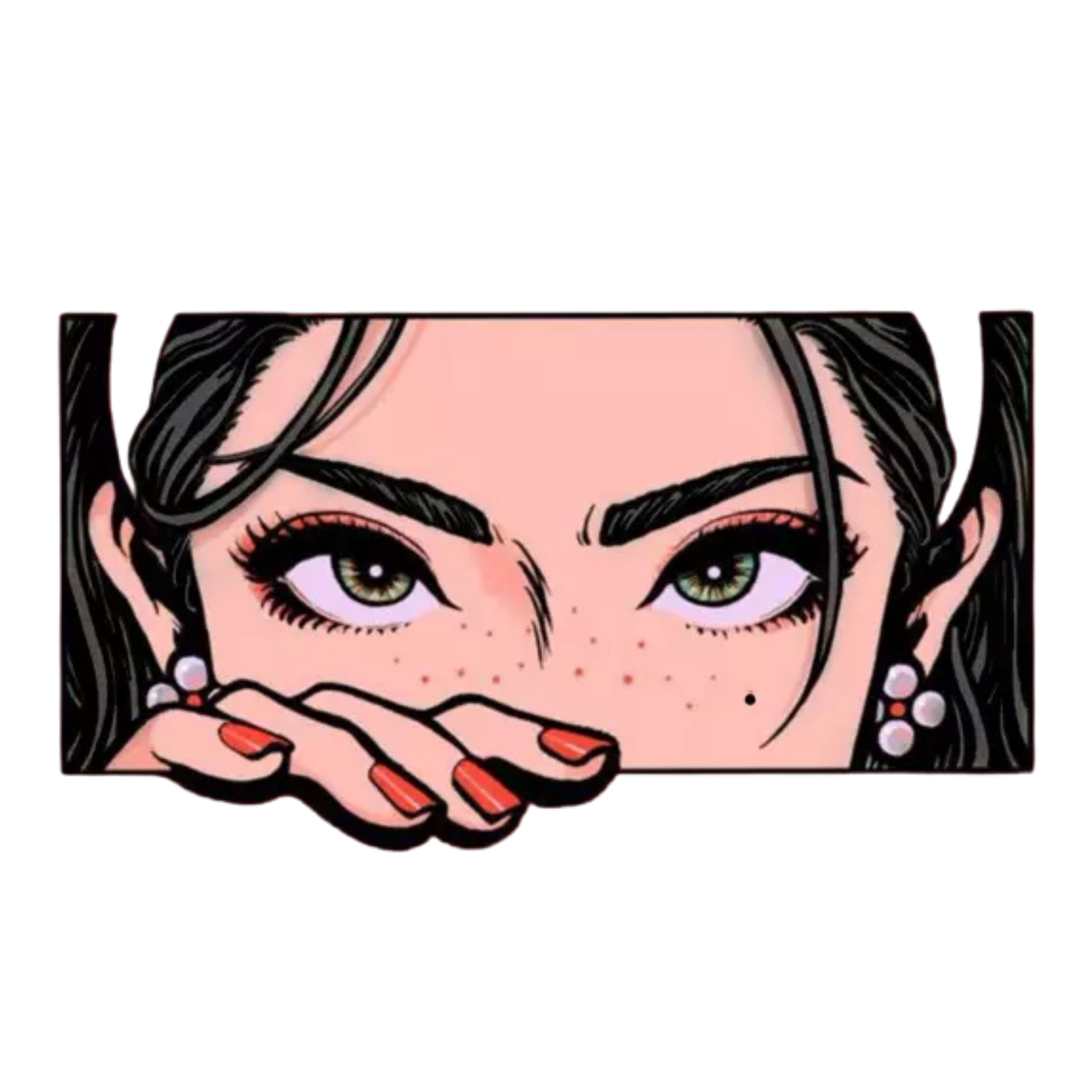 Eyes on You | Iron-on Patch | Girlie Pop