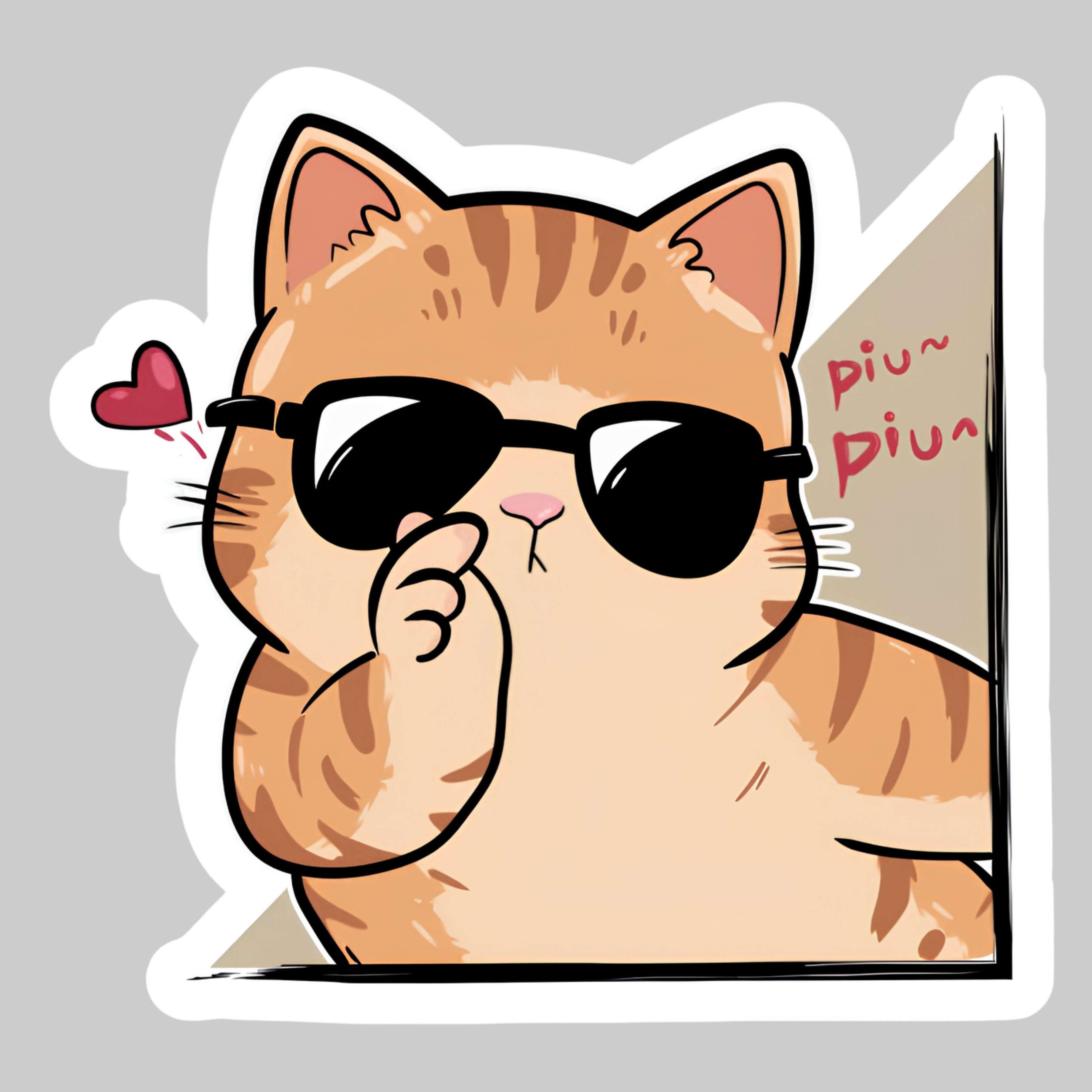 Yes You | Iron on patch | Cute Cat
