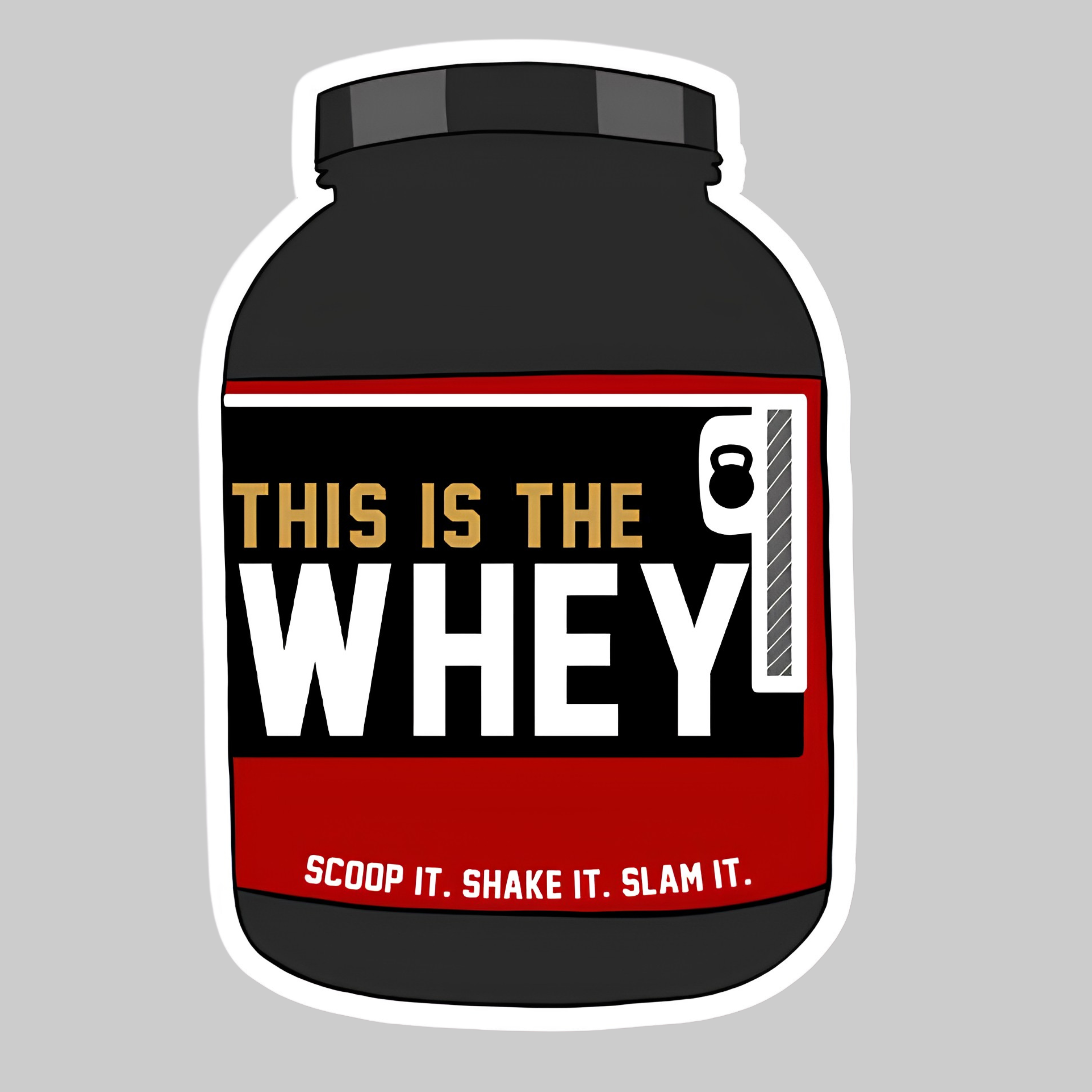 Whey Gains | Iron-on Patch | Lift Cult