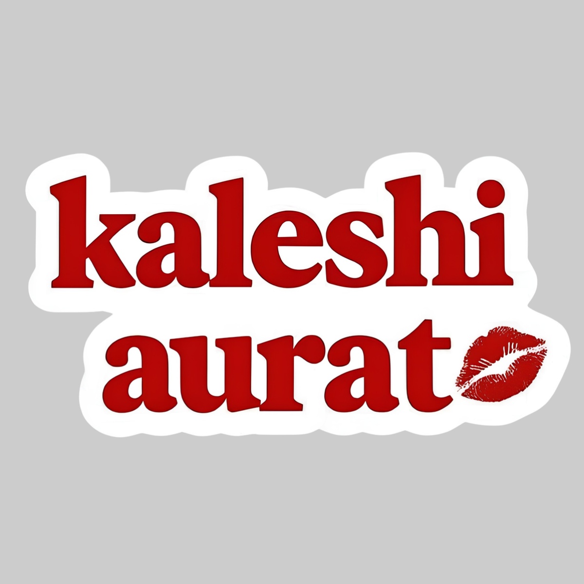 Kaleshi Aurat | Iron-on Patch | Bindaas Bol