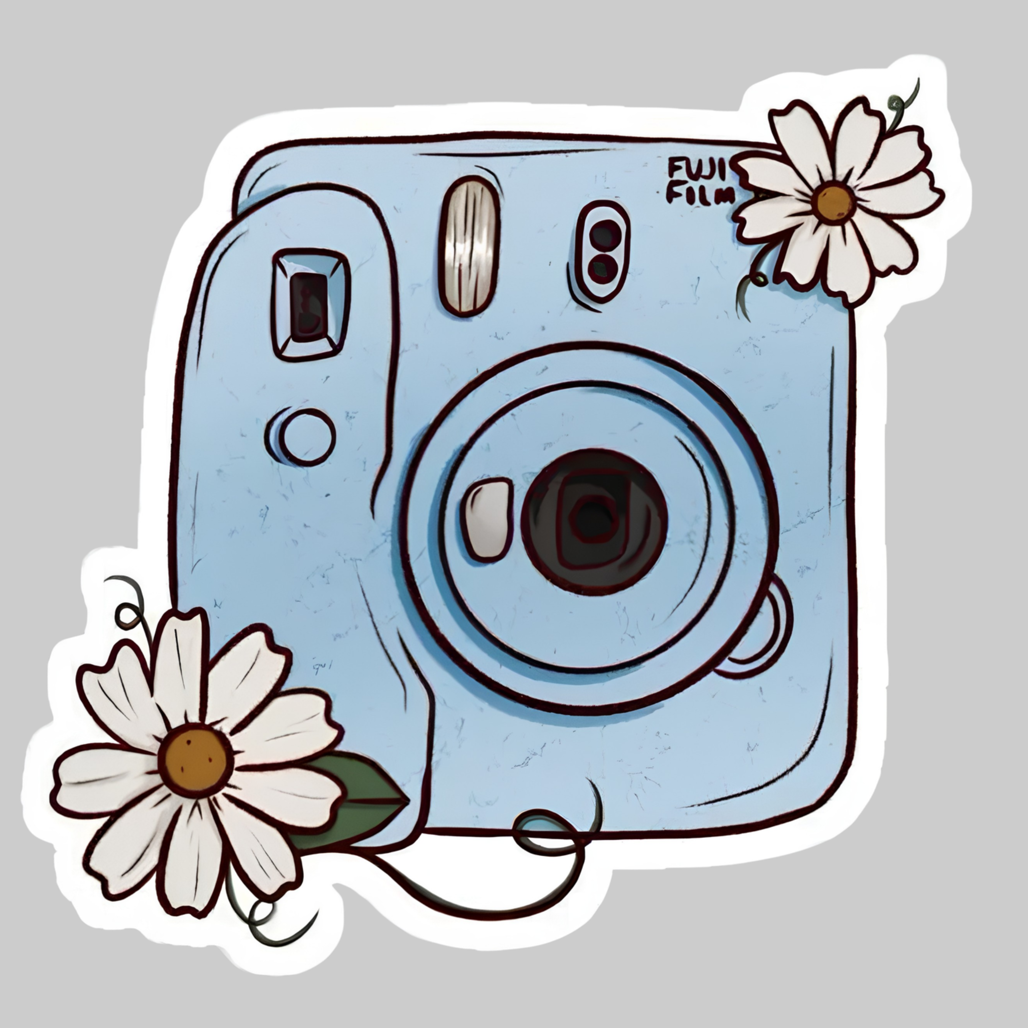 Fuji Film Camera | Iron-on Patch | Vacay Mode