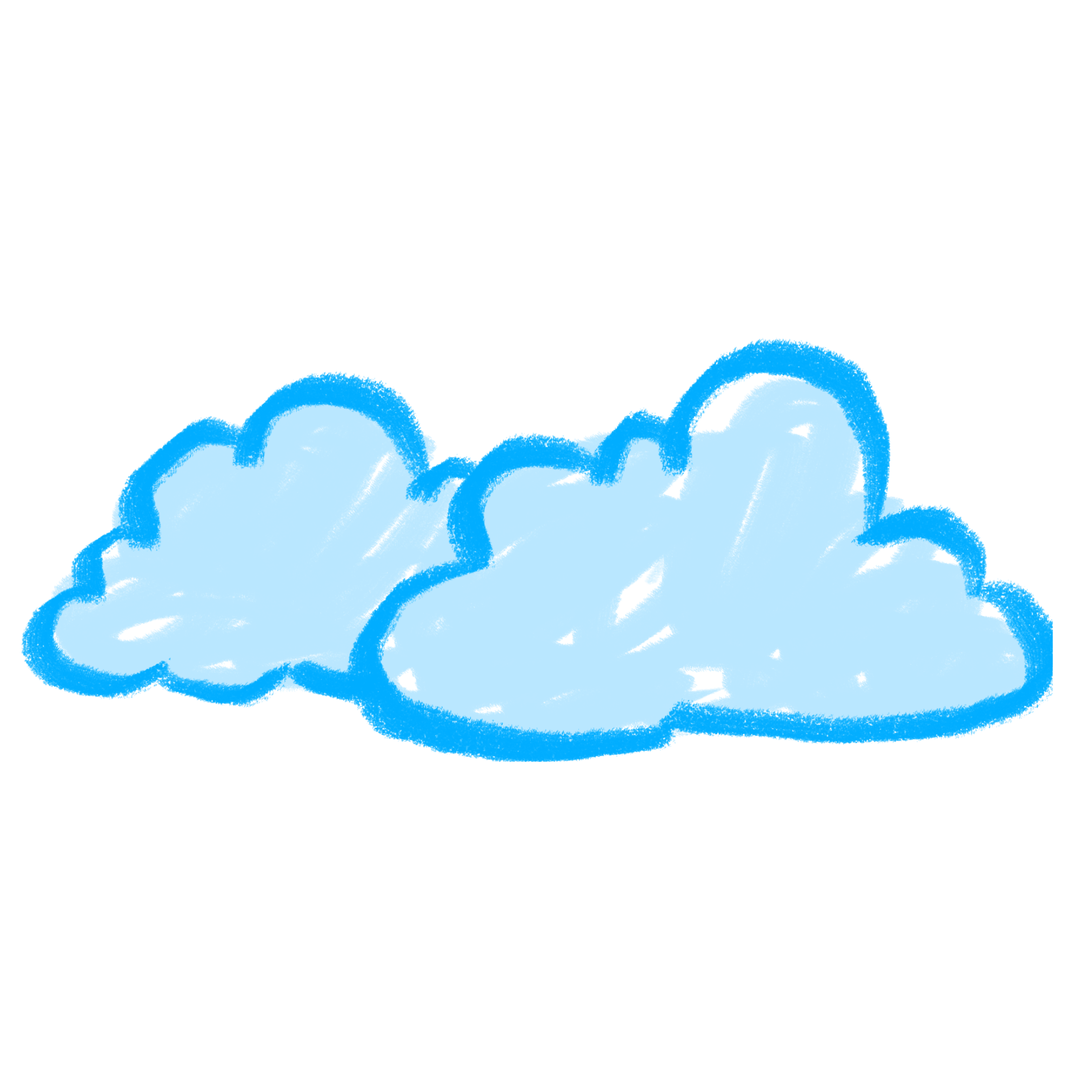 Blue Cloude | Iron-on Patch | Meadow Manor