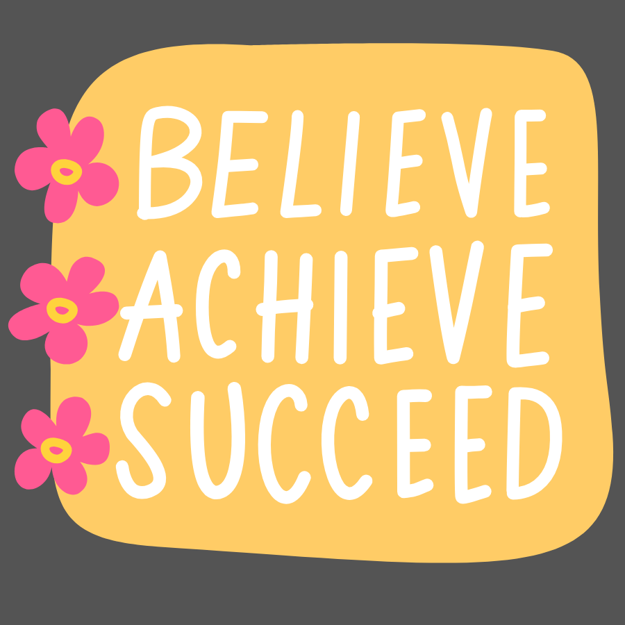 Believe Archive Succeed  | Iron-on Patch | Aesthetic Quote Pop patches