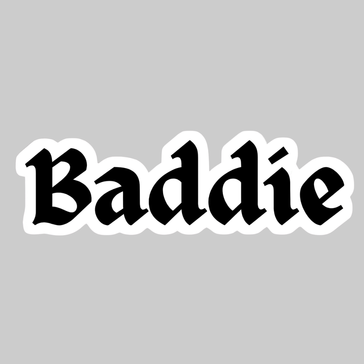 Baddie | Iron-on Patch | Bindaas Bol