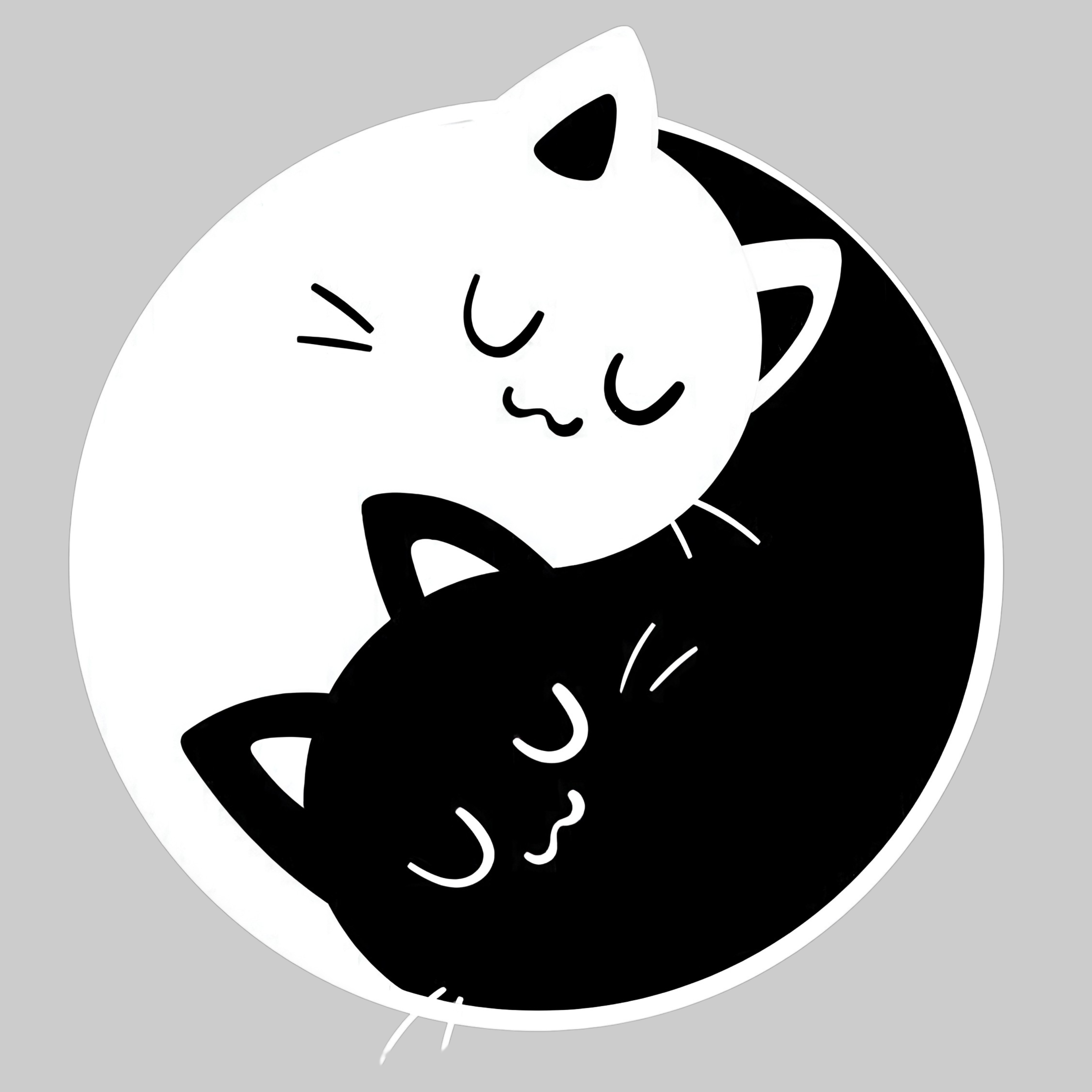 Meowgical Harmony | Iron on patch | Cute Cat