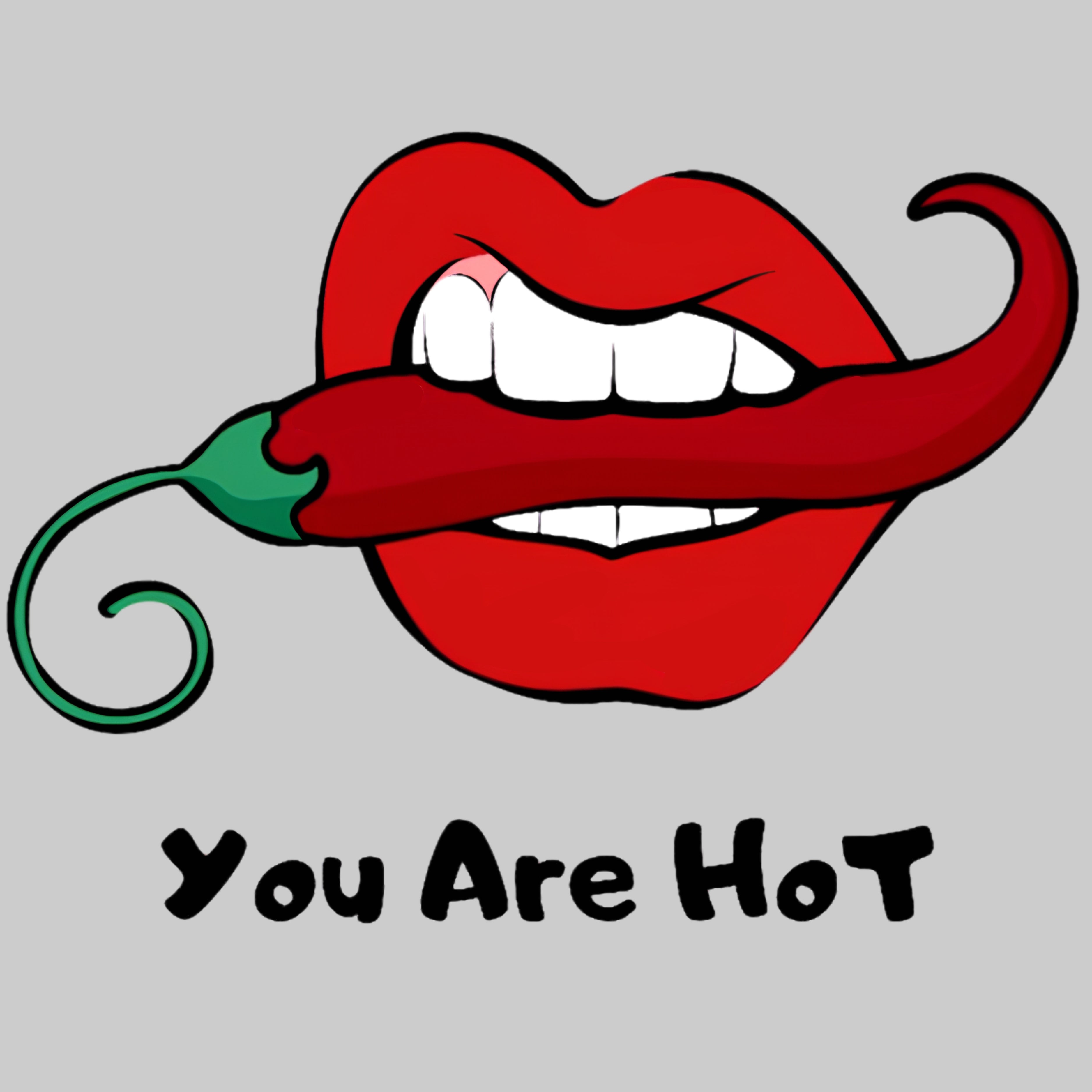 You Are Hot | Iron-on Patch | Bindaas Bol
