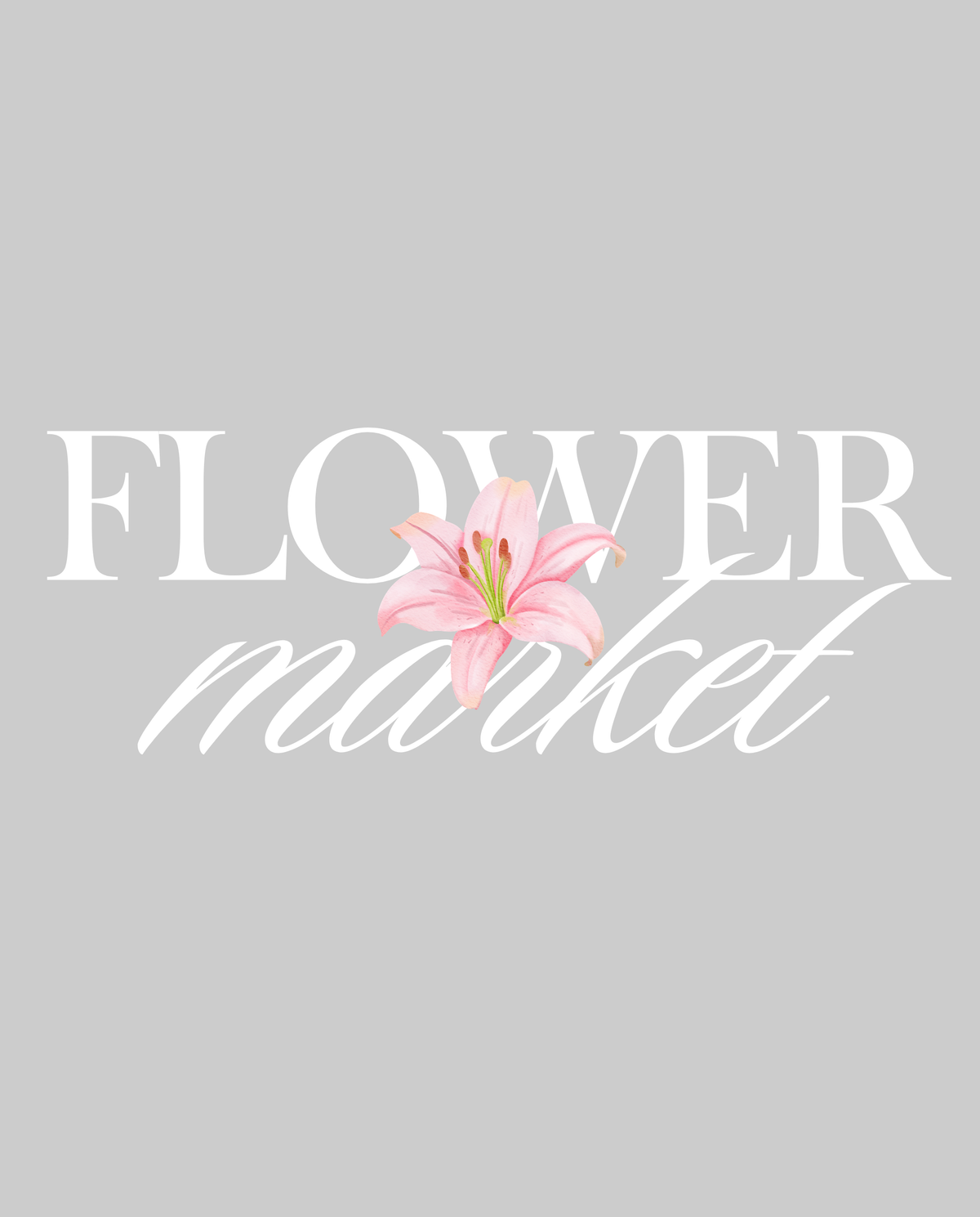 Flower Market | Iron-on Patch Pop patches